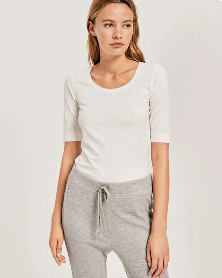 OPUS Shirt met ronde hals Sanika in clean basic model - Foto 2