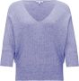 Opus Gebreide pullover met V-hals model 'Peruso' - Thumbnail 1