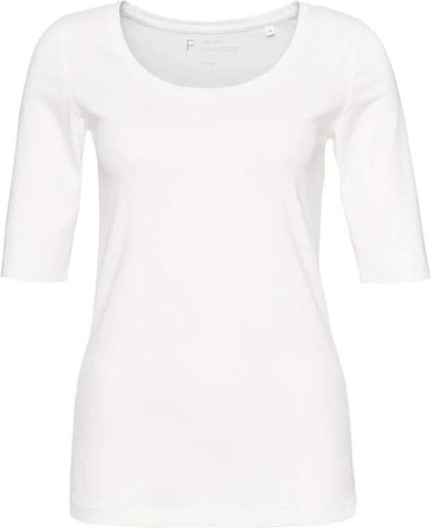 OPUS Shirt met ronde hals Sanika in clean basic model