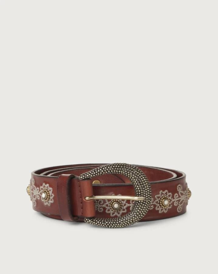 Orciani Belts Rood Dames