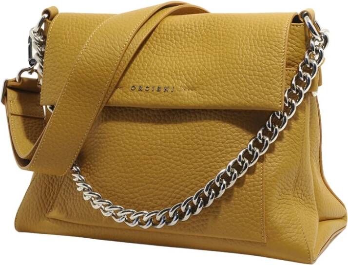 Orciani Cross Body Bags Yellow Dames