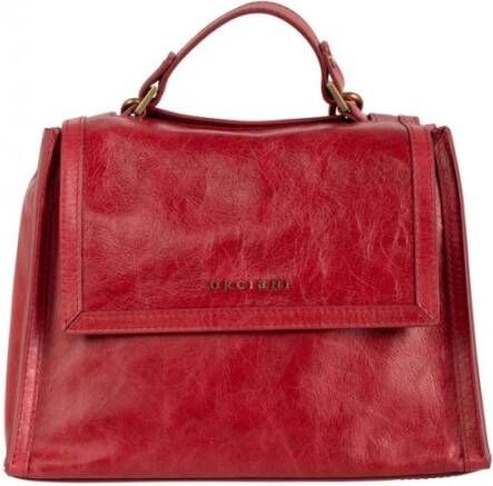 Orciani Stijlvolle Sd0179 SOF AMB Tas Brown Dames