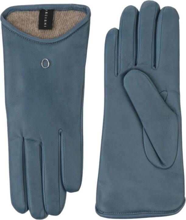 Orciani Handschoenen Blauw Dames