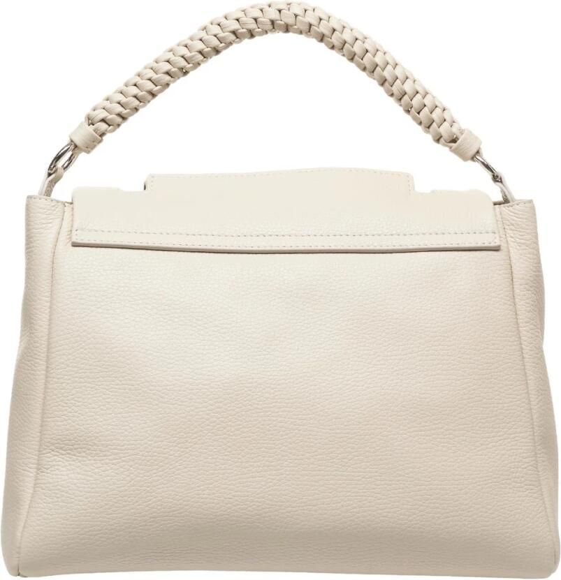 Orciani Beige Leren Handtas Sveva Soft Medium Beige Dames - Foto 3