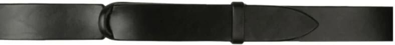 Orciani Bull Leren NoBucke Riem Black Dames - Foto 3