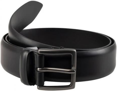 Orciani Klassieke Riem met Nikkel Gesp Black Heren