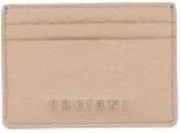 Orciani Leren RFID-beschermd Kaarthouder Beige Dames