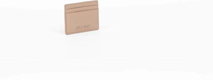 Orciani Leren RFID-beschermd Kaarthouder Beige Dames - Foto 3