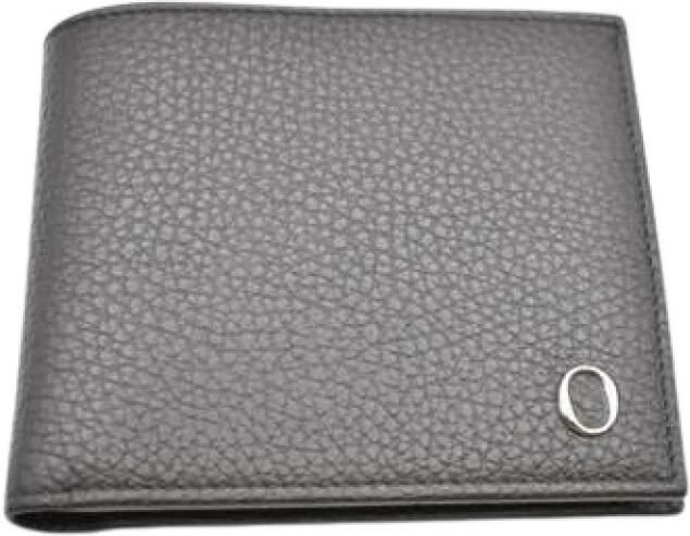 Orciani Portemonnee SU0114 PORTAFOGLI CON PORTAMONETE-EBANO MICRON