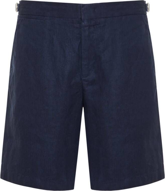 Orlebar Brown Casual Shorts Blauw Heren