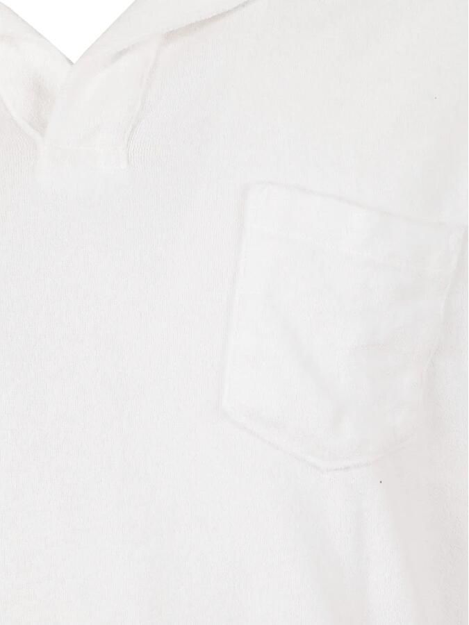 Orlebar Brown Witte Terry Cotton Polo Shirt White Heren - Foto 2