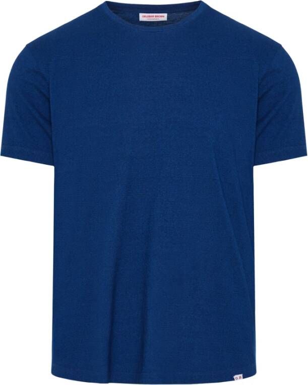Orlebar Brown T-Shirts Blauw Heren