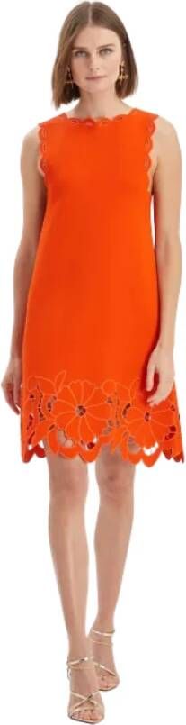 Oscar De La Renta Pre-owned Fabric dresses Oranje Dames