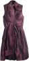Oscar De La Renta Pre-owned Silk dresses Purple Dames - Thumbnail 1