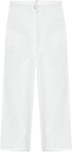 Oseree Cotton trousers Wit Dames