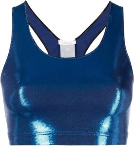 Oseree Laminated Sporty TOP Blauw Dames