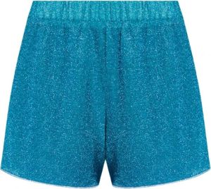 Oseree Lurex shorts Blauw Dames