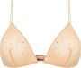 Oseree Transparent bra with crystals Beige Dames - Thumbnail 1