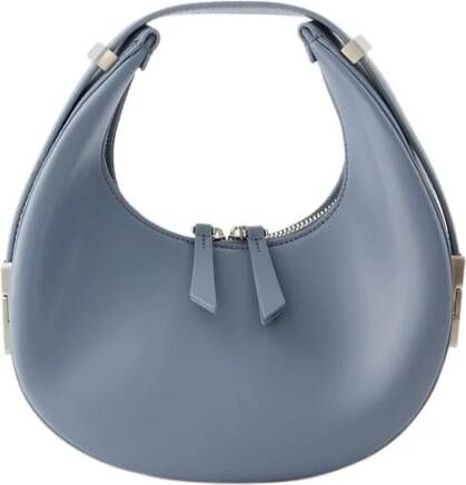 Osoi Grijze Leren Toni Mini Tas Grijs Dames