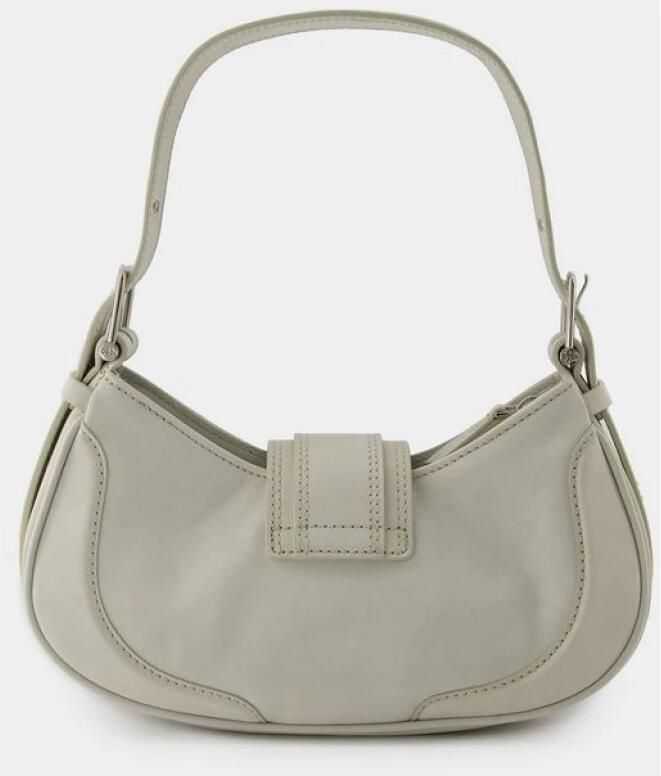 Osoi Hobo bags Hobo Brocle Shoulder Bag Leather Cream in beige - Foto 3