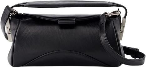 Osoi Crossbody bags Cassette Bag Leather Black in zwart