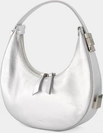 Osoi Crossbody bags Toni Mini Bag Leather Silver in zilver - Foto 4