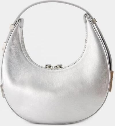 Osoi Crossbody bags Toni Mini Bag Leather Silver in zilver - Foto 3