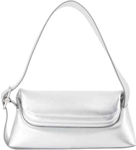 Osoi Hobo bags Folder Brot Shoulder Bag Leather Silver in zilver - Foto 2
