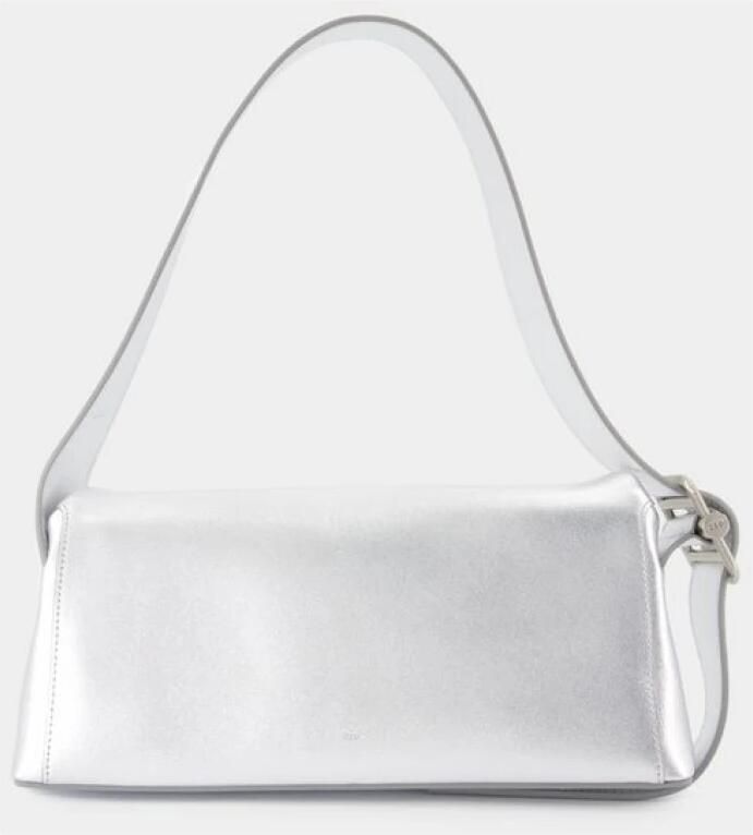 Osoi Hobo bags Folder Brot Shoulder Bag Leather Silver in zilver - Foto 3
