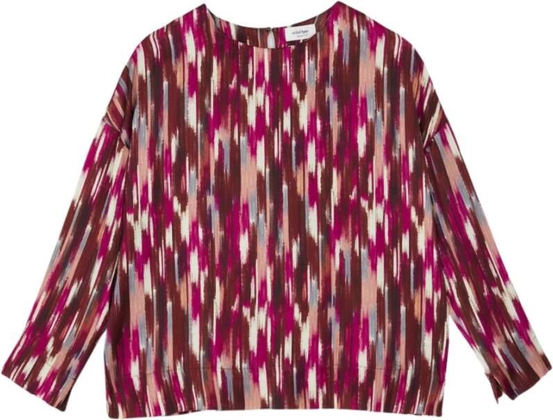 Ottod'Ame Fuchsia Overhemden voor Dames Roze Dames