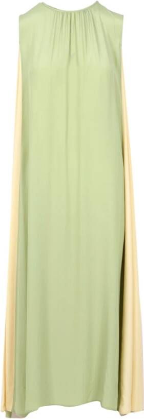 Ottod'Ame Jurk Green Dames