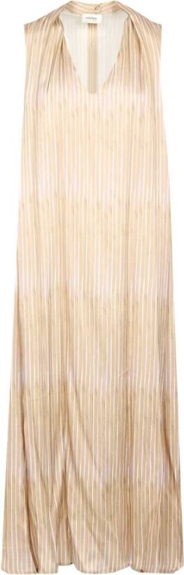 Ottod'Ame Maxi Dresses Beige Dames