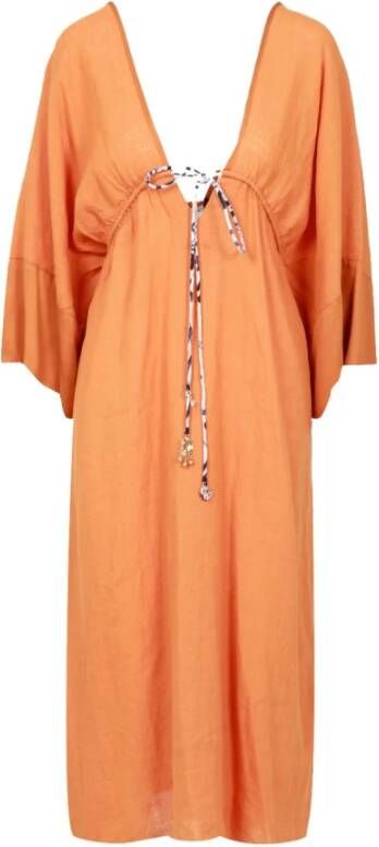 Ottod'Ame Maxi Dresses Oranje Dames