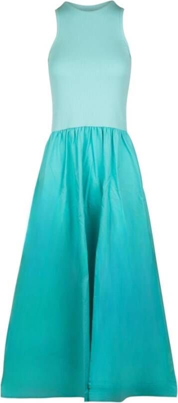 Ottod'Ame Maxi -jurken Blauw Dames