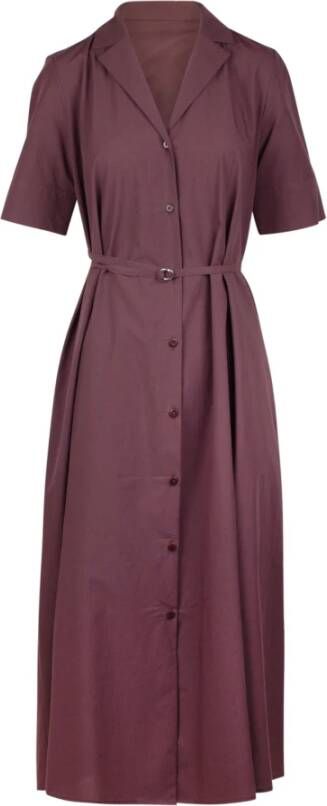 Ottod'Ame Midi Dresses Paars Dames