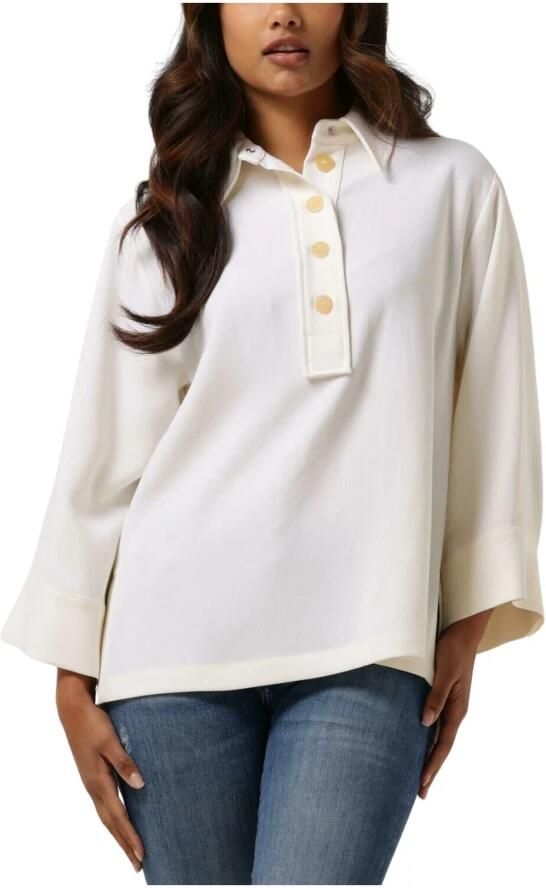 OTTOD'AME Dames Blouses Camicia Dc4715 Beige - Foto 6