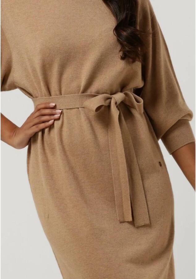 Ottod'Ame Maxi Jurk Beige Abito Dk0027 Beige Dames