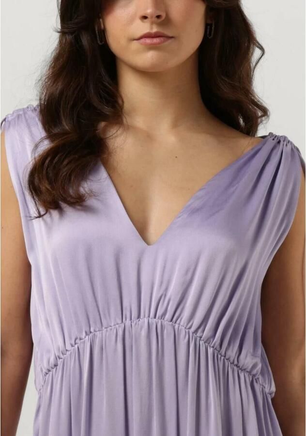 Ottod'Ame Maxi Jurk in Lila Purple Dames