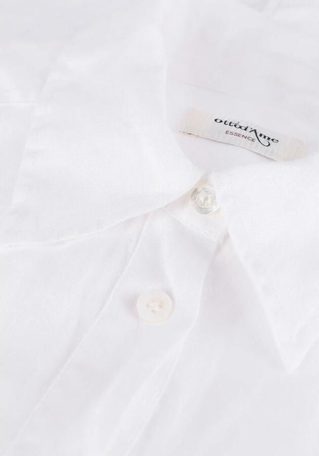 Ottod'Ame Witte Blouse Camicia Ec4642 White Dames