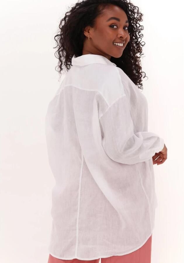 Ottod'Ame Witte Blouse Camicia Ec4642 White Dames - Foto 2