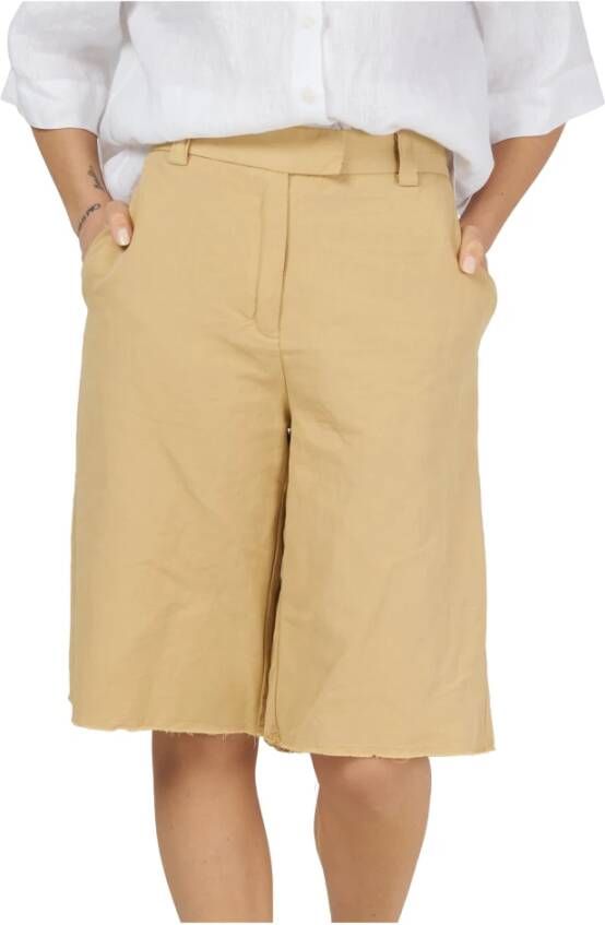 Ottod'Ame Shorts Beige Dames