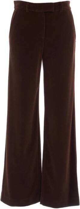 Ottod'Ame Trousers Bruin Dames