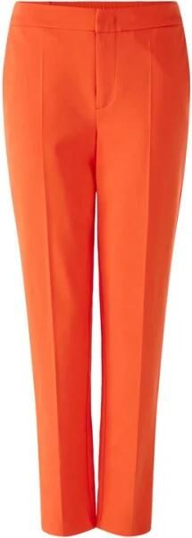 Oui Slim Fit Chino Shorts voor Vrouwen Orange Dames - Foto 5
