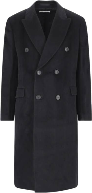 Our Legacy Double-Breasted Coats Zwart Heren