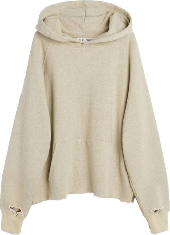 Our Legacy Hoodies Beige Heren