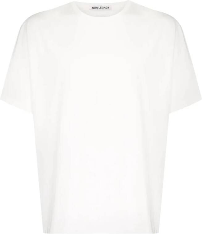 Our Legacy Nieuw doos t-shirt White Heren