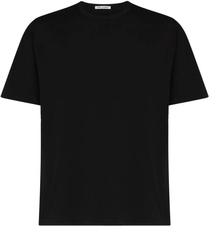 Our Legacy Nieuw doos t-shirt Zwart Heren