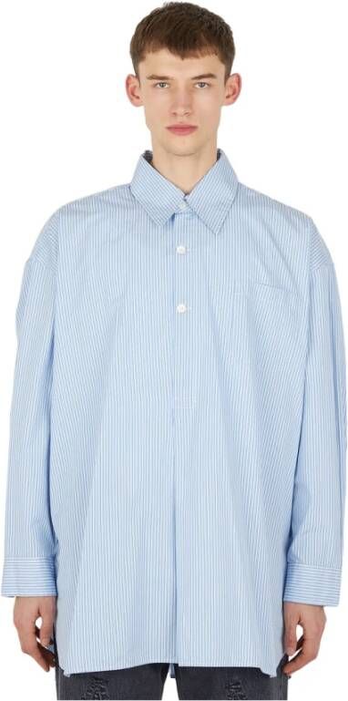 Our Legacy Shirts Blauw Heren