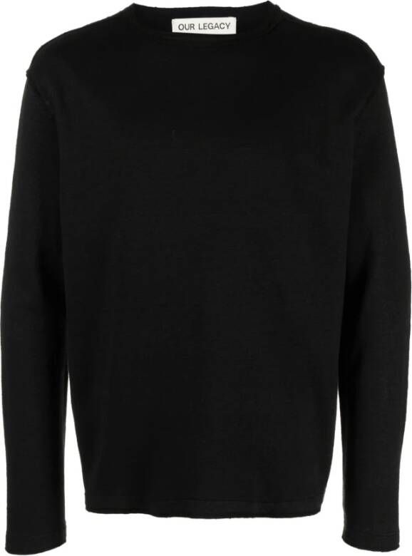 Our Legacy Sweatshirt Zwart Heren