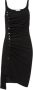 Paco Rabanne Chique Zwarte Mini Jurk Zwart Dames - Thumbnail 1